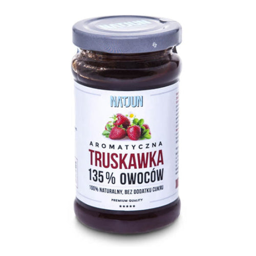 Konfitura Aromatyczna Truskawka 135% 250g Natjun