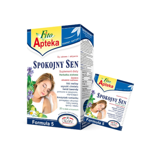 Herbatka ziołowa Spokojny Sen Fito Apteka 40g (20x2g) Malwa