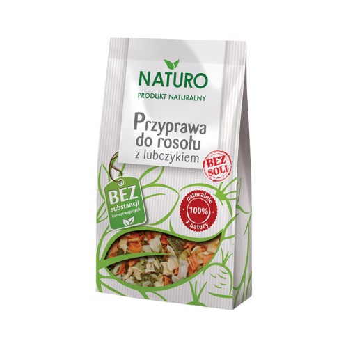 Przyprawa do rosołu z lubczykiem 50g polbioeco