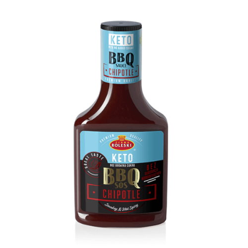 Sos BBQ chipotle keto 325g Roleski